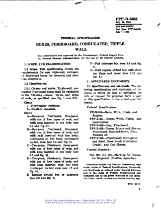 MIL STD BOXES, FIBERBOARD, CORRUGATED, TRIPLEWALL.pdf
