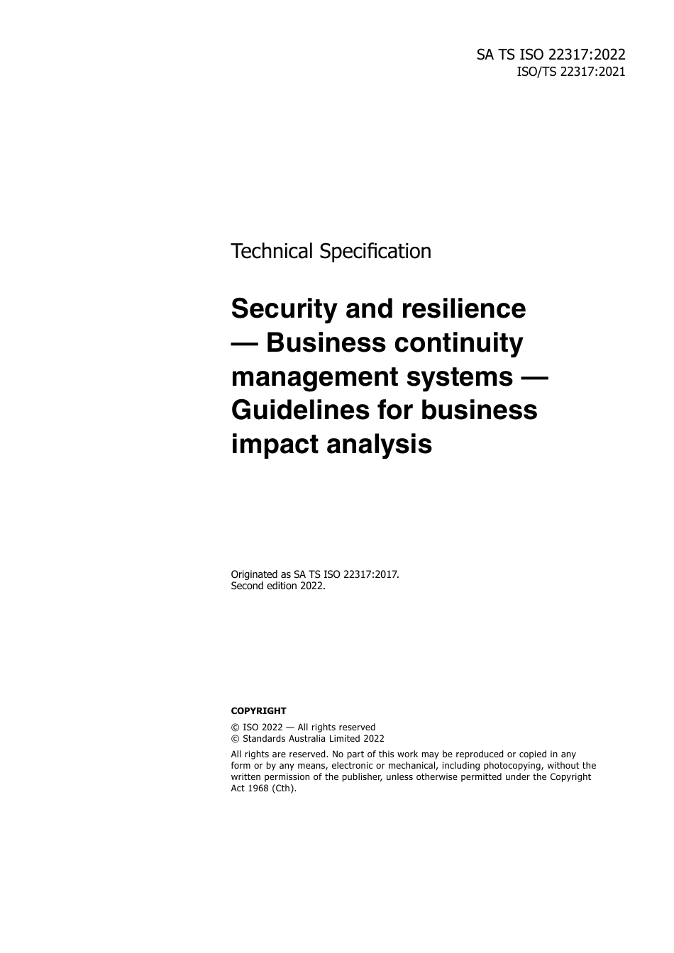 SA TS ISO 22317-2022.pdf_第3页