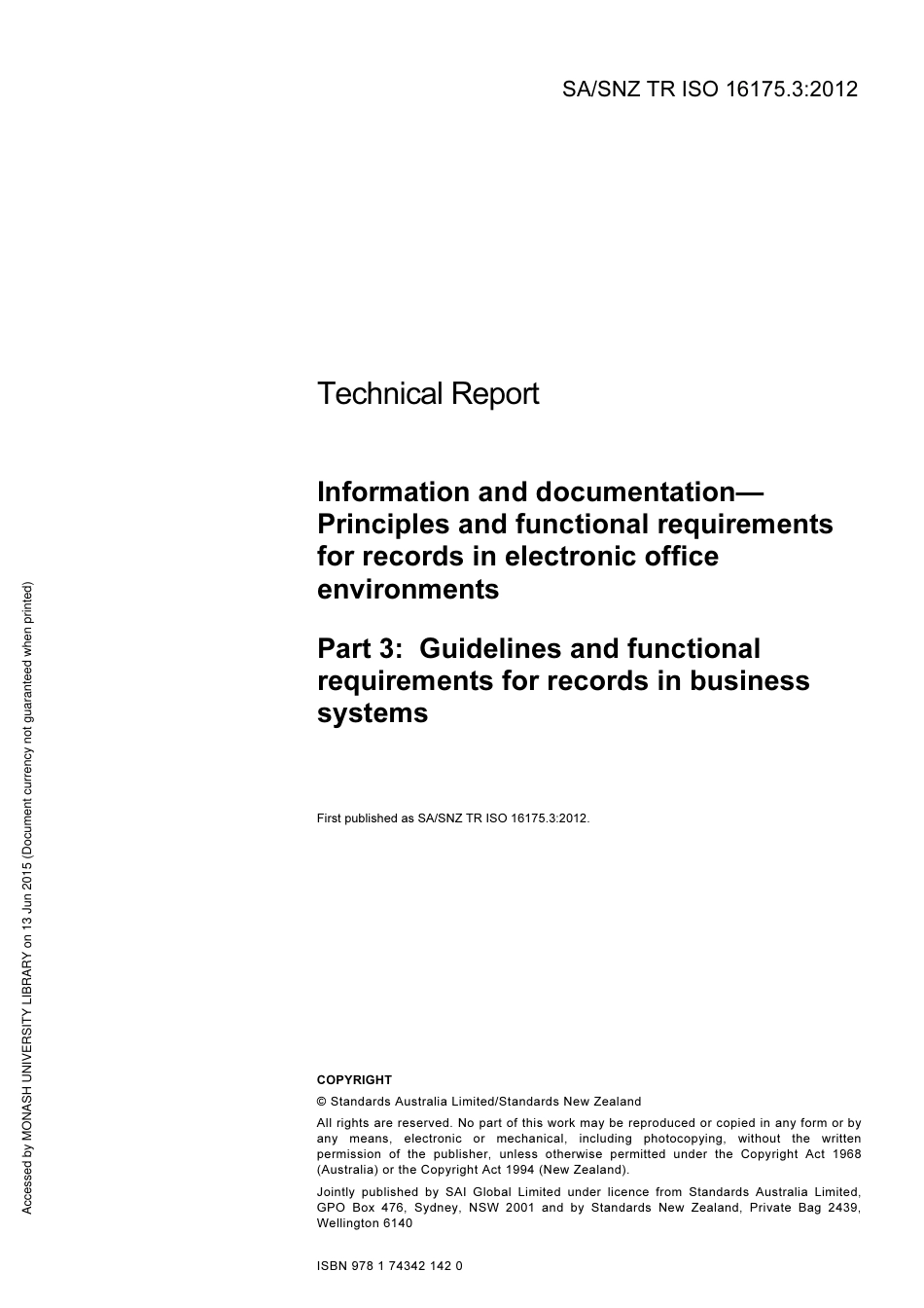 SA SNZ TR ISO 16175.3-2012.pdf_第3页