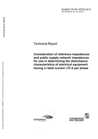 SA SNZ TR IEC 60725-2013.pdf