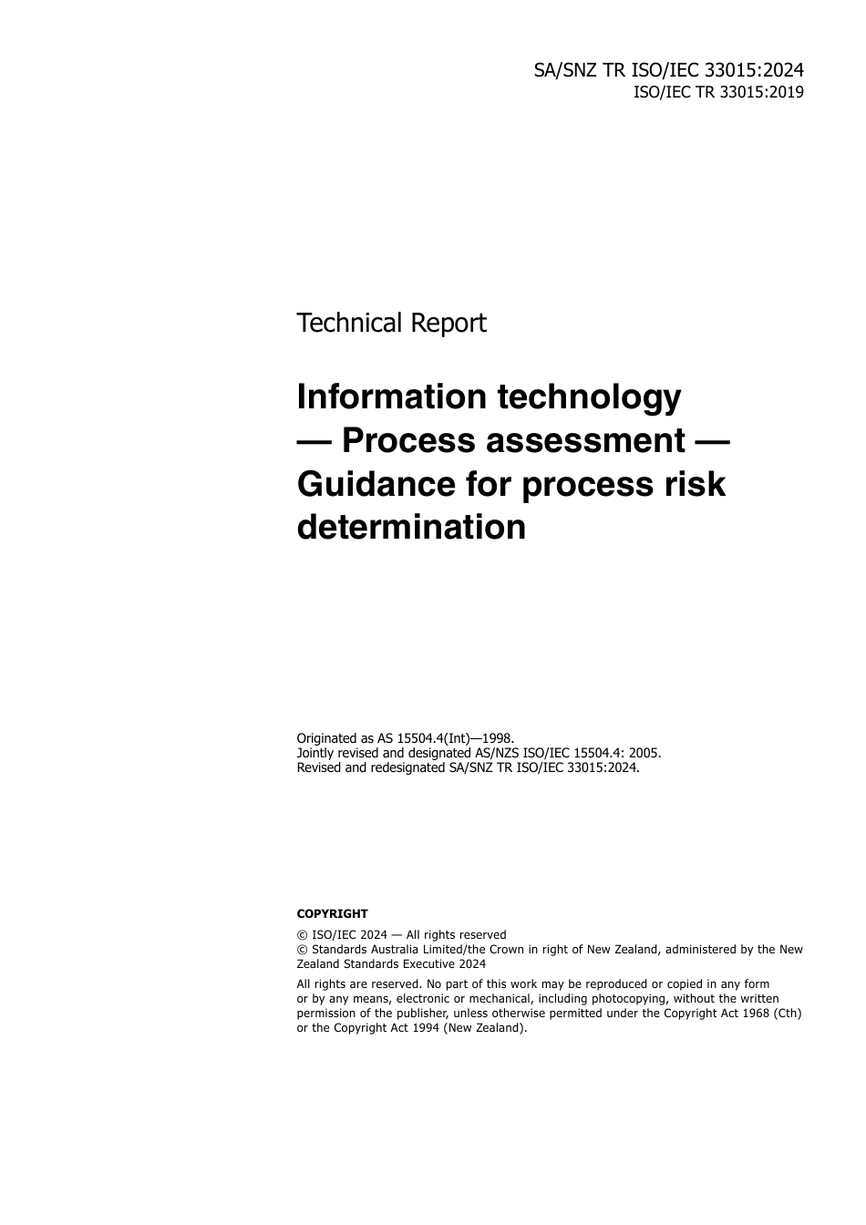 SA SNZ TR ISO IEC 33015-2024.pdf_第3页