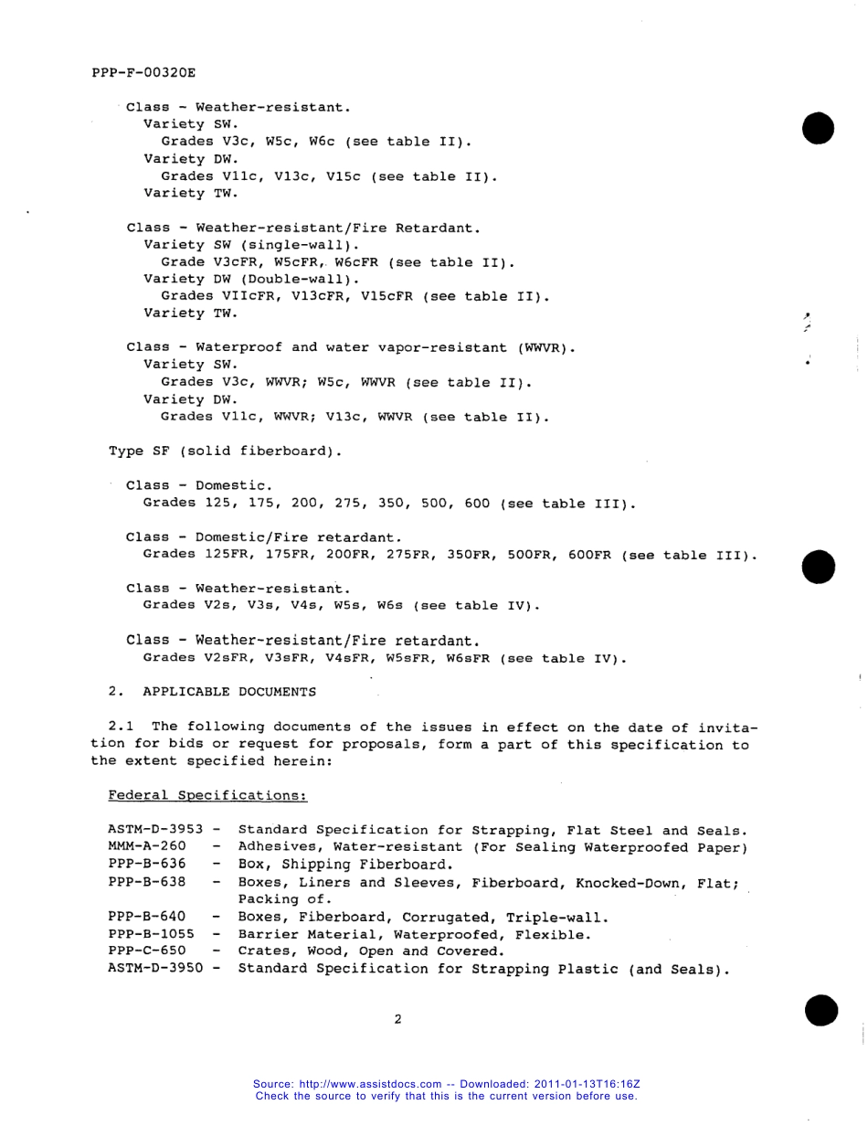 MIL STD FIBERBOARD CORRUGATED AND SOLID, SHEET.pdf_第2页