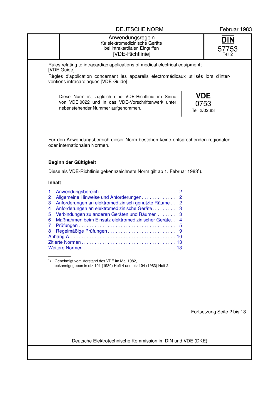 VDE 0753-2 DIN VDE 0753-2 DIN 57753-2 1983-02.pdf_第1页