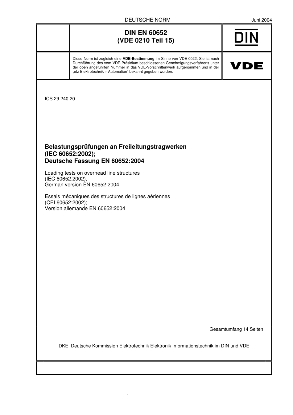 VDE 0210-15 DIN EN 60652 2004-06.pdf_第1页