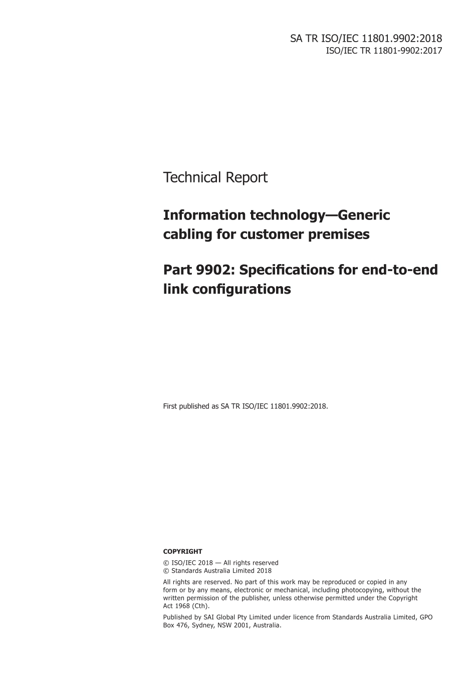 SA TR ISO IEC 11801.9902-2018.pdf_第3页