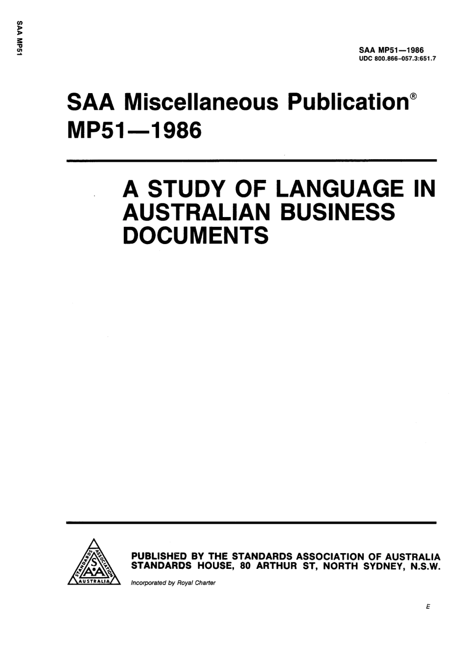 SAA MP 51-1986 scan.pdf_第1页