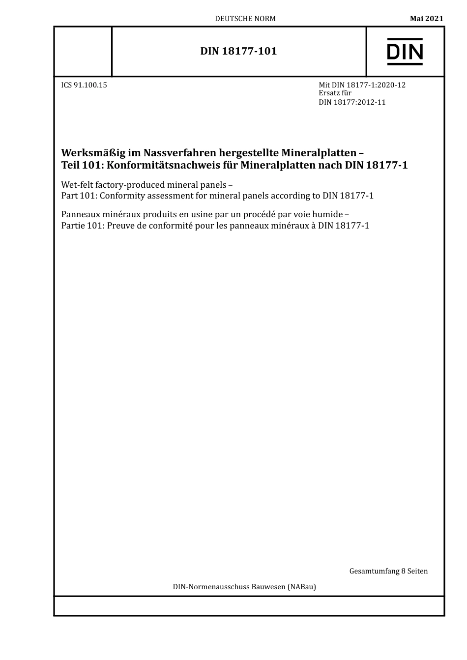 DIN_18177-101__2021-05.pdf_第1页