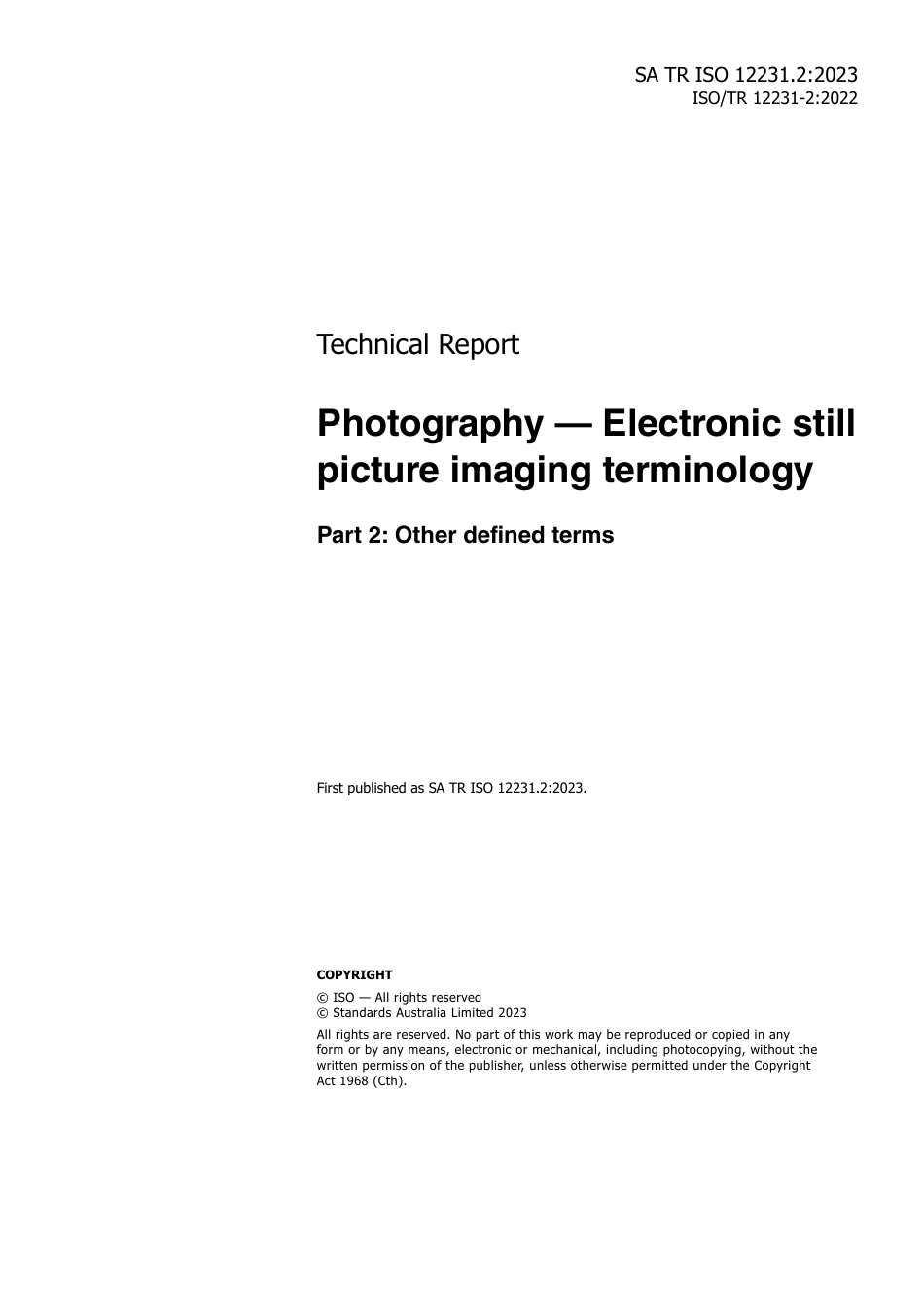 SA TR ISO 12231.2-2023.pdf_第3页