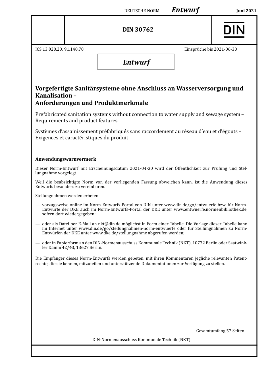 DIN_30762_E__2021-06.pdf_第1页