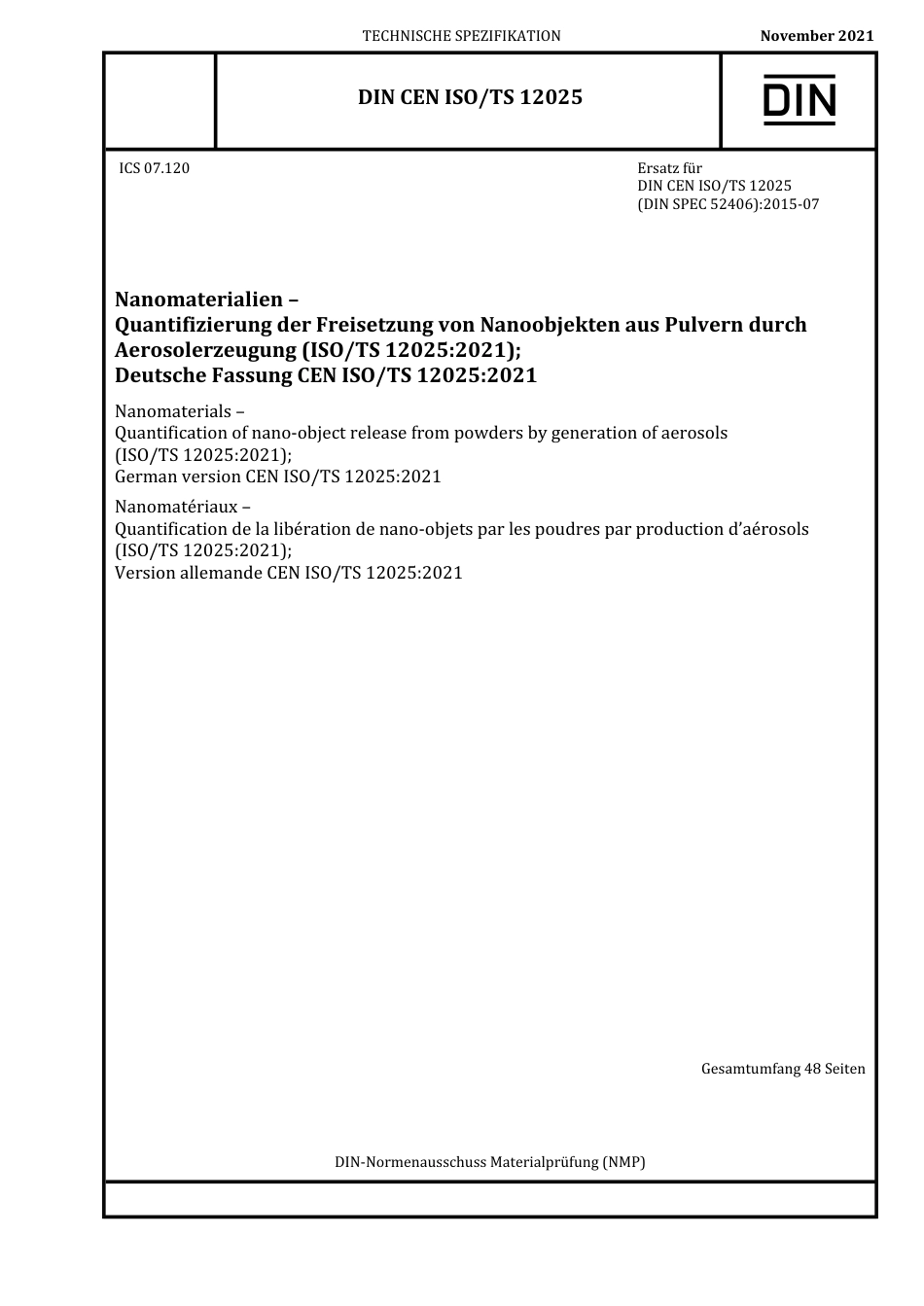 DIN_CEN_ISO_TS_12025__2021-11.pdf_第1页