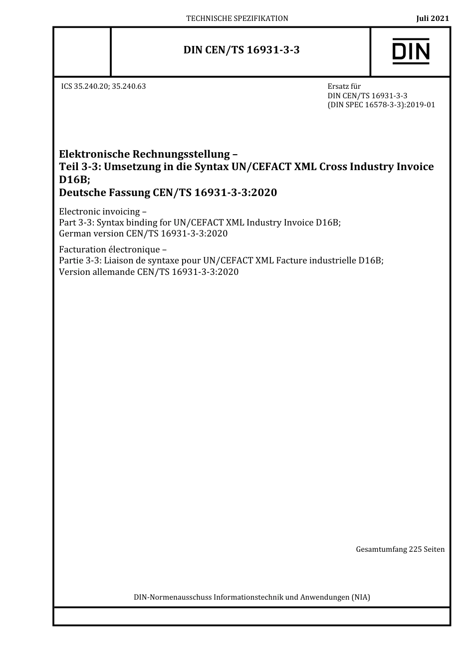 DIN_CEN_TS_16931-3-3__2021-07.pdf_第1页