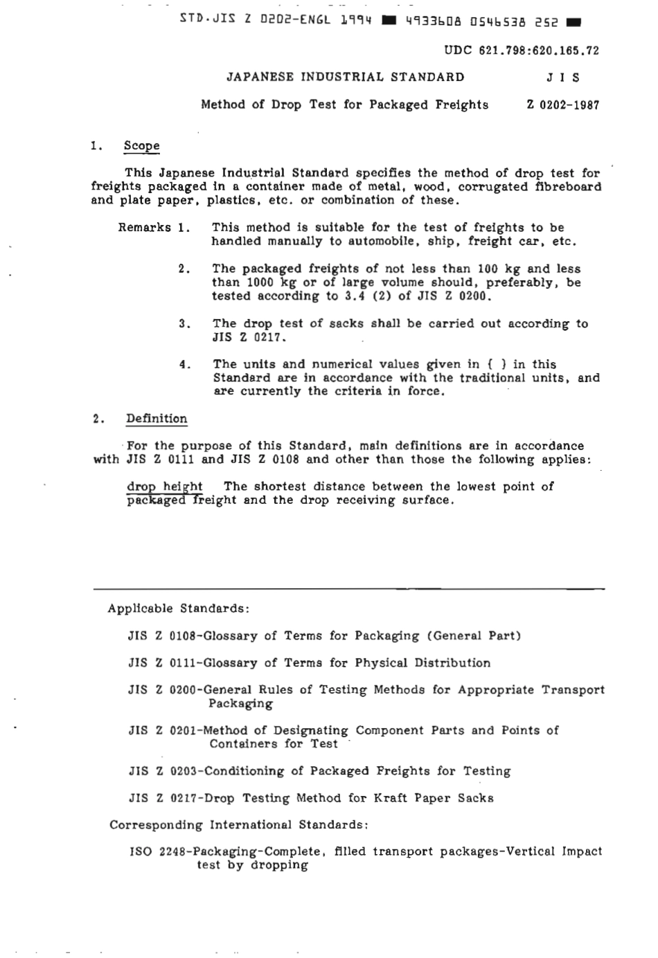 JIS Z 0202-1987 (1994) scan.pdf_第3页