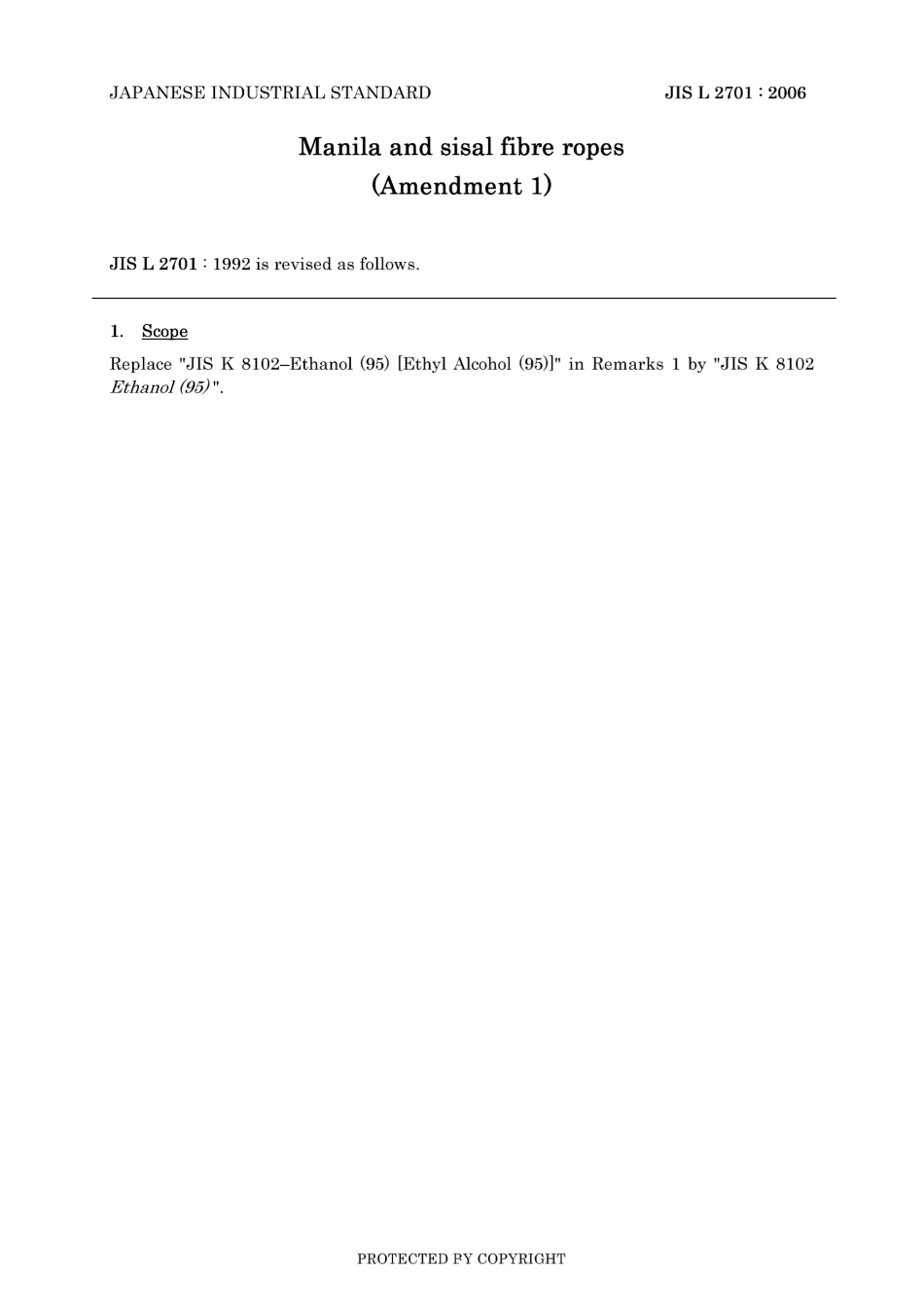 JIS L 2701-1992 amd1-2006.pdf_第3页