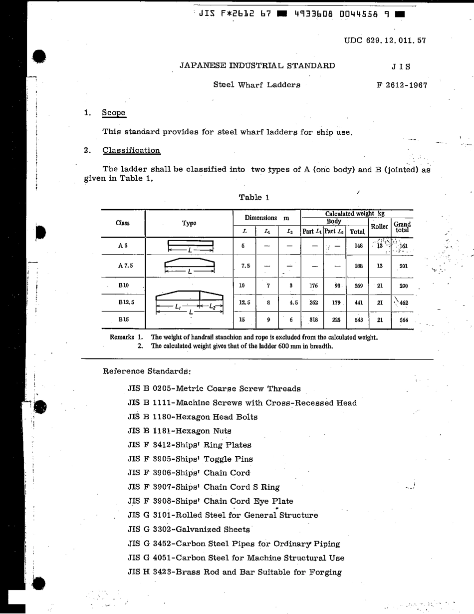 JIS F 2612-1967 scan.pdf_第3页