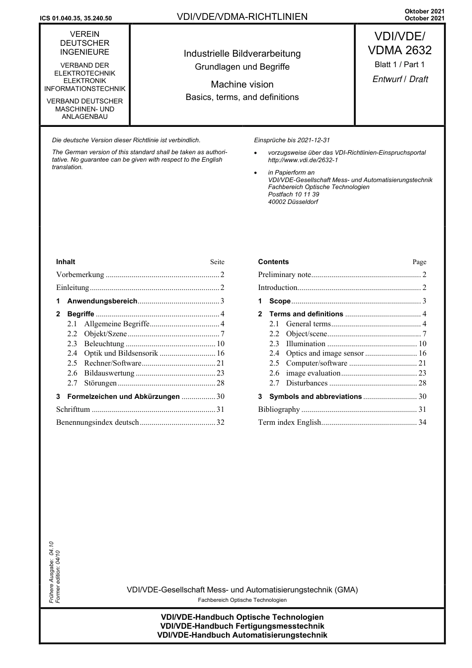 VDI_VDE_VDMA_2632_Blatt-1_E__2021-10.pdf_第1页