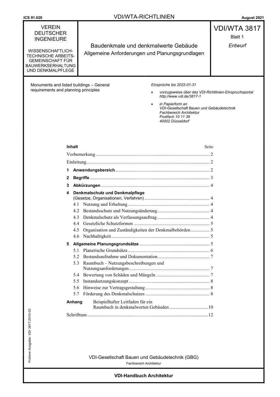 VDI_WTA_3817_Blatt-1_E__2021-08.pdf_第1页