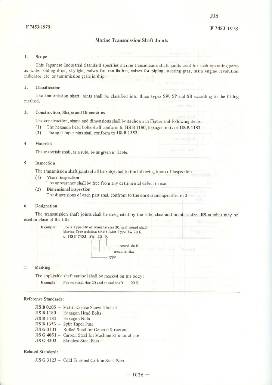 JIS F 7453-1978 scan.pdf_第1页