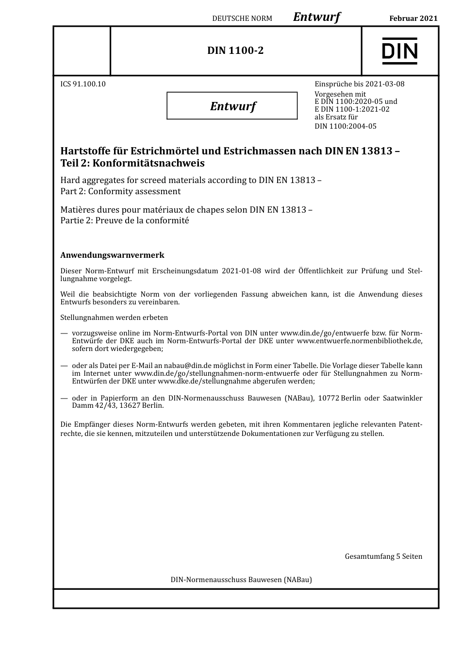 DIN_1100-2_E__2021-02.pdf_第1页