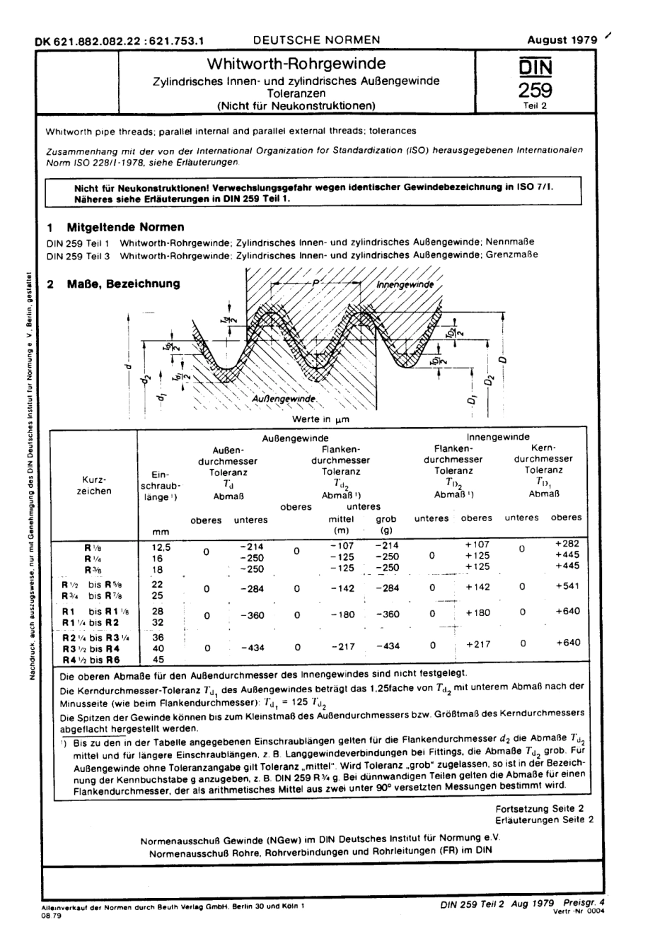 DIN 259_02-1979.PDF_第1页