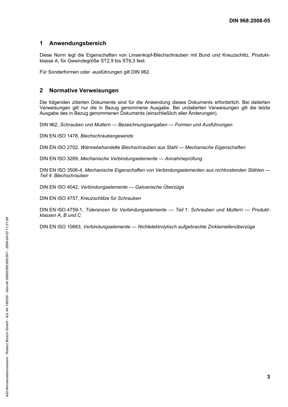 DIN 968-2008 Cross recessed pan head tapping screws with  collar.pdf_第3页
