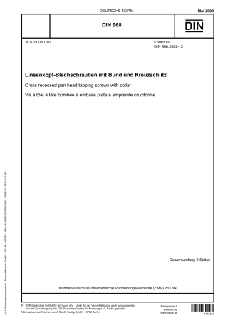 DIN 968-2008 Cross recessed pan head tapping screws with  collar.pdf