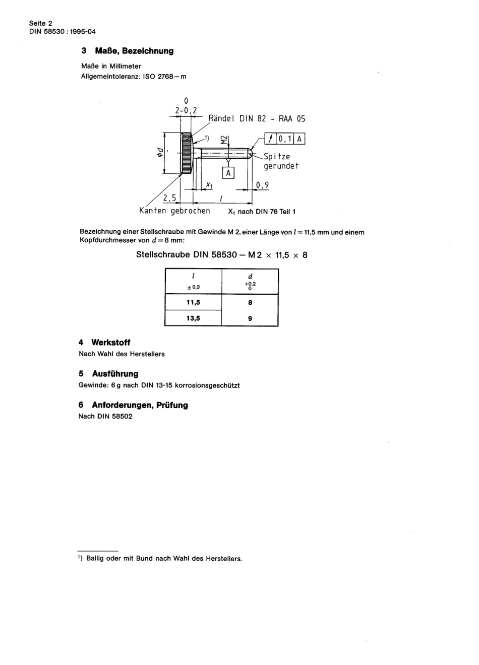 DIN 58530-1995 绘图仪器用调整螺钉.pdf_第2页