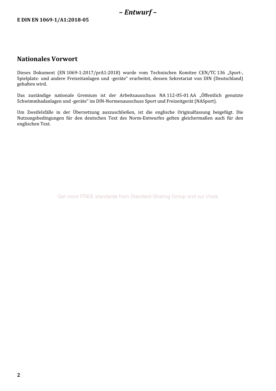 DIN EN 1069-1 A1 E 2018-05.pdf_第2页