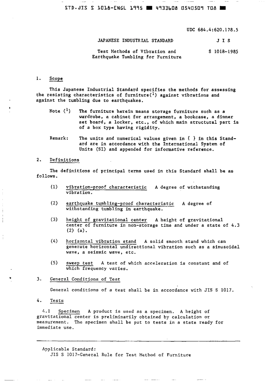 JIS S 1018-1985 (1995) scan.pdf_第2页