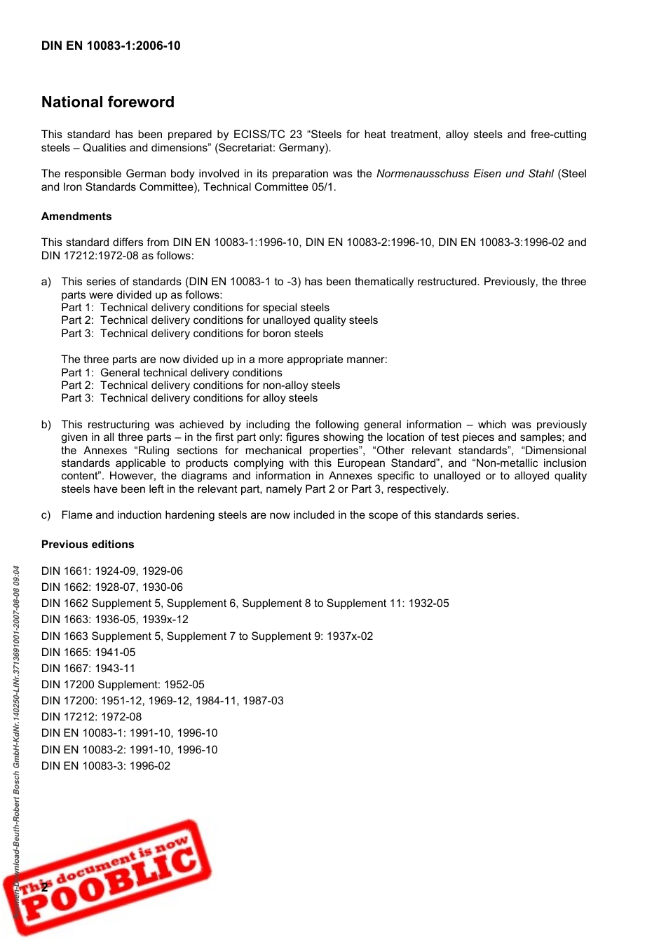 DIN EN 10083-1-2006 (EN) ᴾᴼᴼᴮᴸᴵᶜᴽ.pdf_第2页