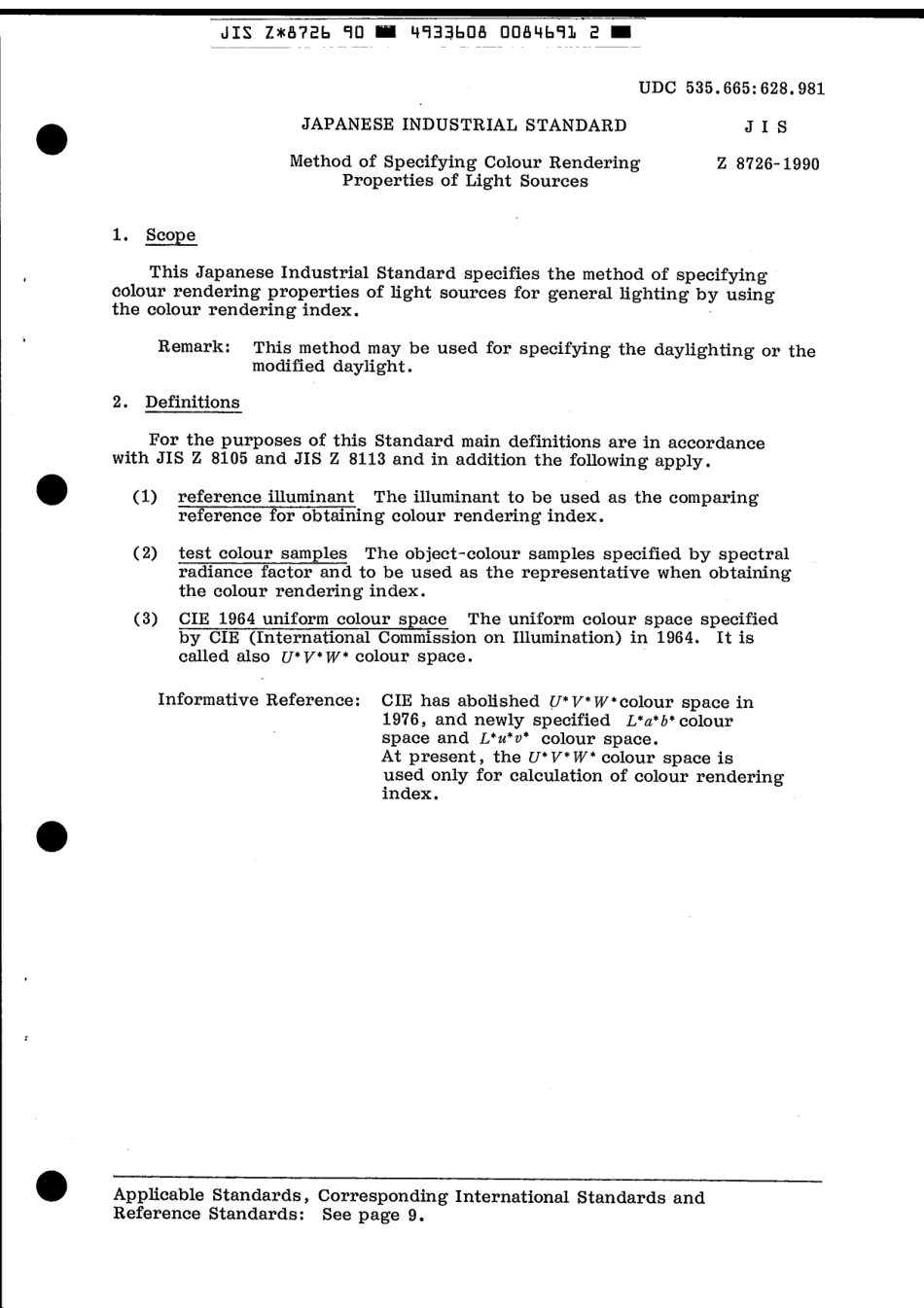 JIS Z 8726-1990 scan.pdf_第3页