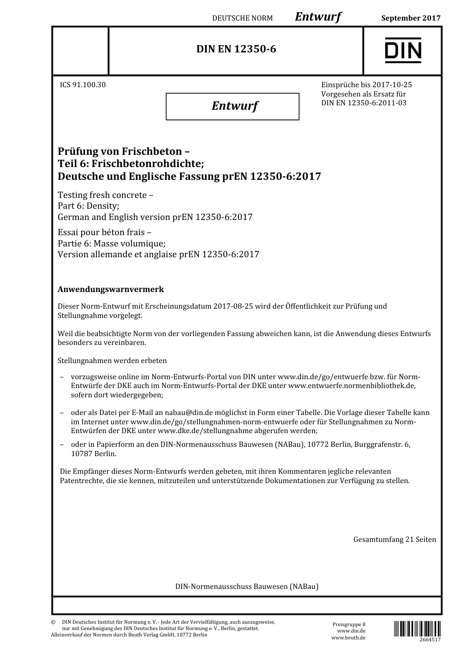 DIN EN 12350-6 E 2017-09.pdf_第1页