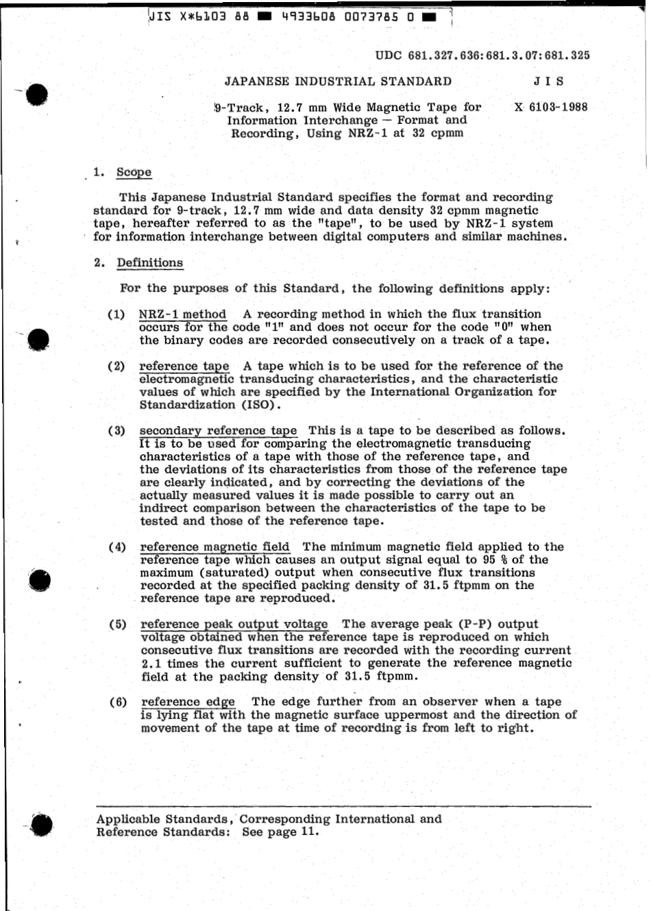 JIS X 6103-1988 scan.pdf_第3页