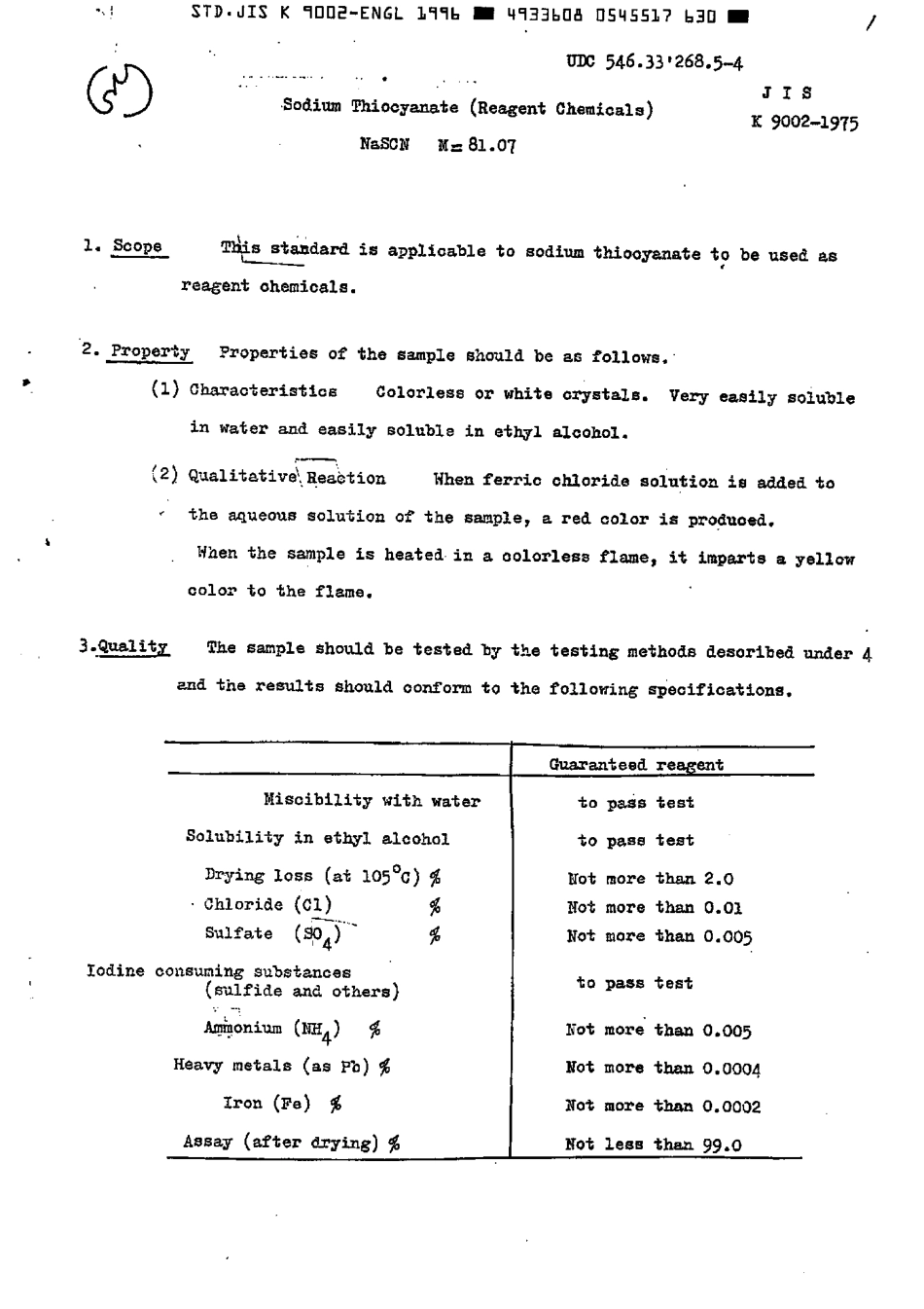 JIS K 9002-1975 (1996) scan.pdf_第2页