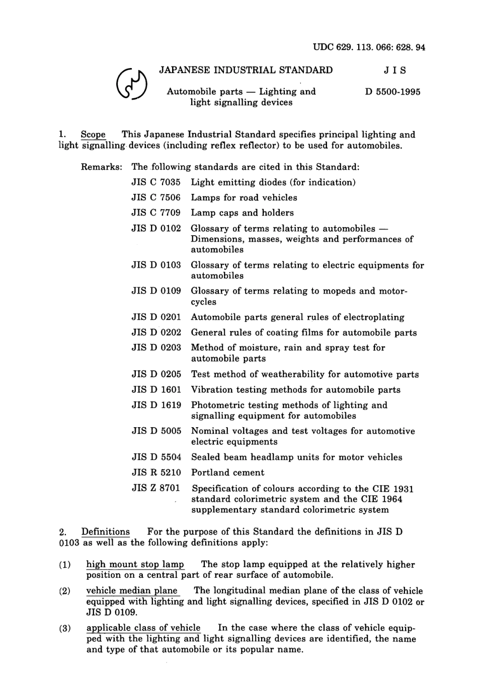 JIS D 5500-1995 scan.pdf_第3页