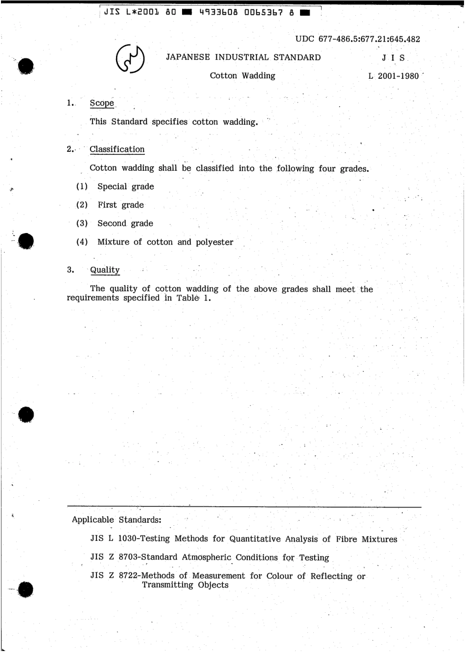 JIS L 2001-1980 scan.pdf_第3页