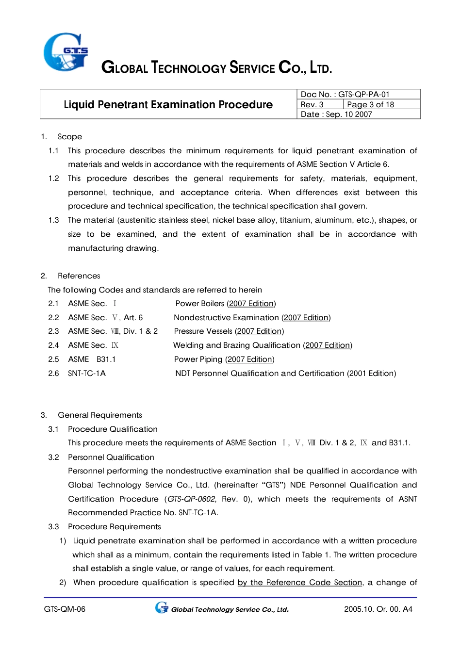 ASME规程文件 PT, Rev.3.pdf_第3页