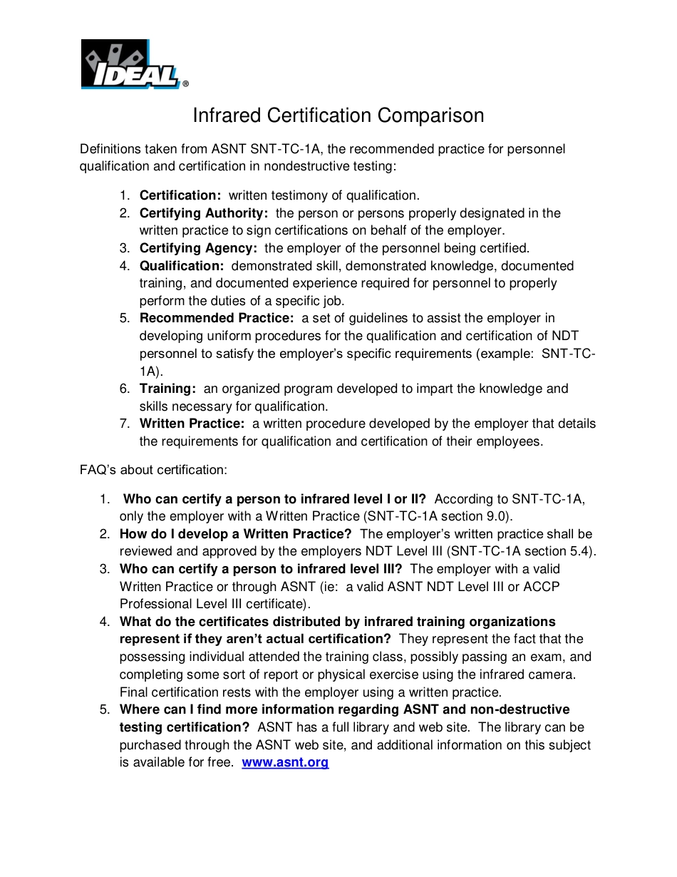 ASME规程文件 rared-Certification-Comparison.pdf_第1页