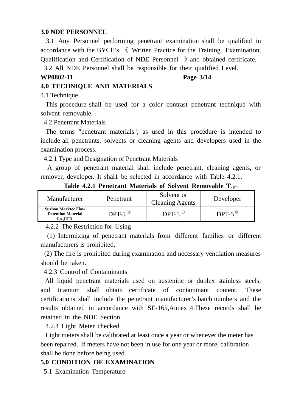 ASME规程文件 渗透检验规程 Rev.0.doc_第3页