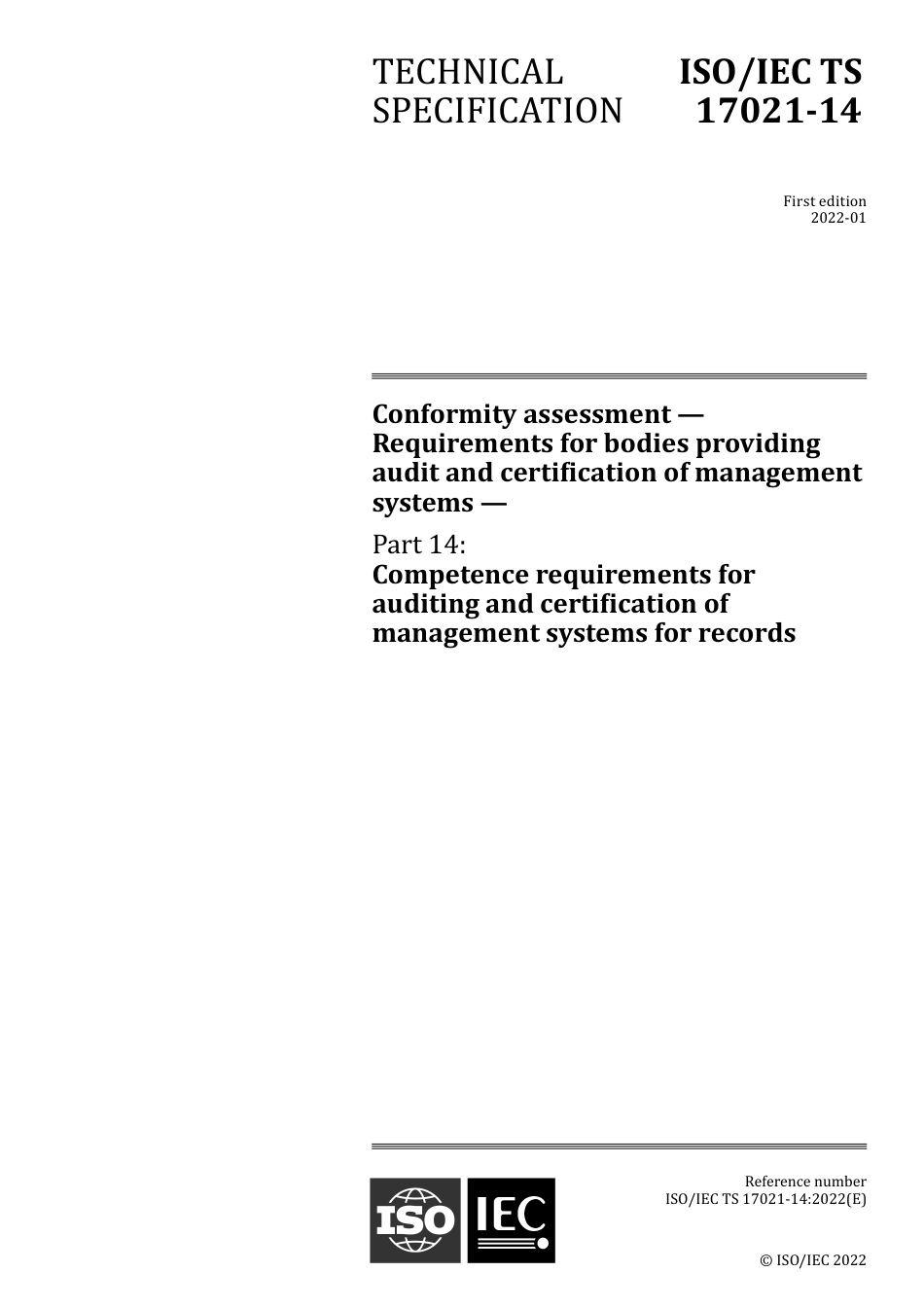ISO-IEC TS 17021-14-2022 (partially scan).pdf_第1页