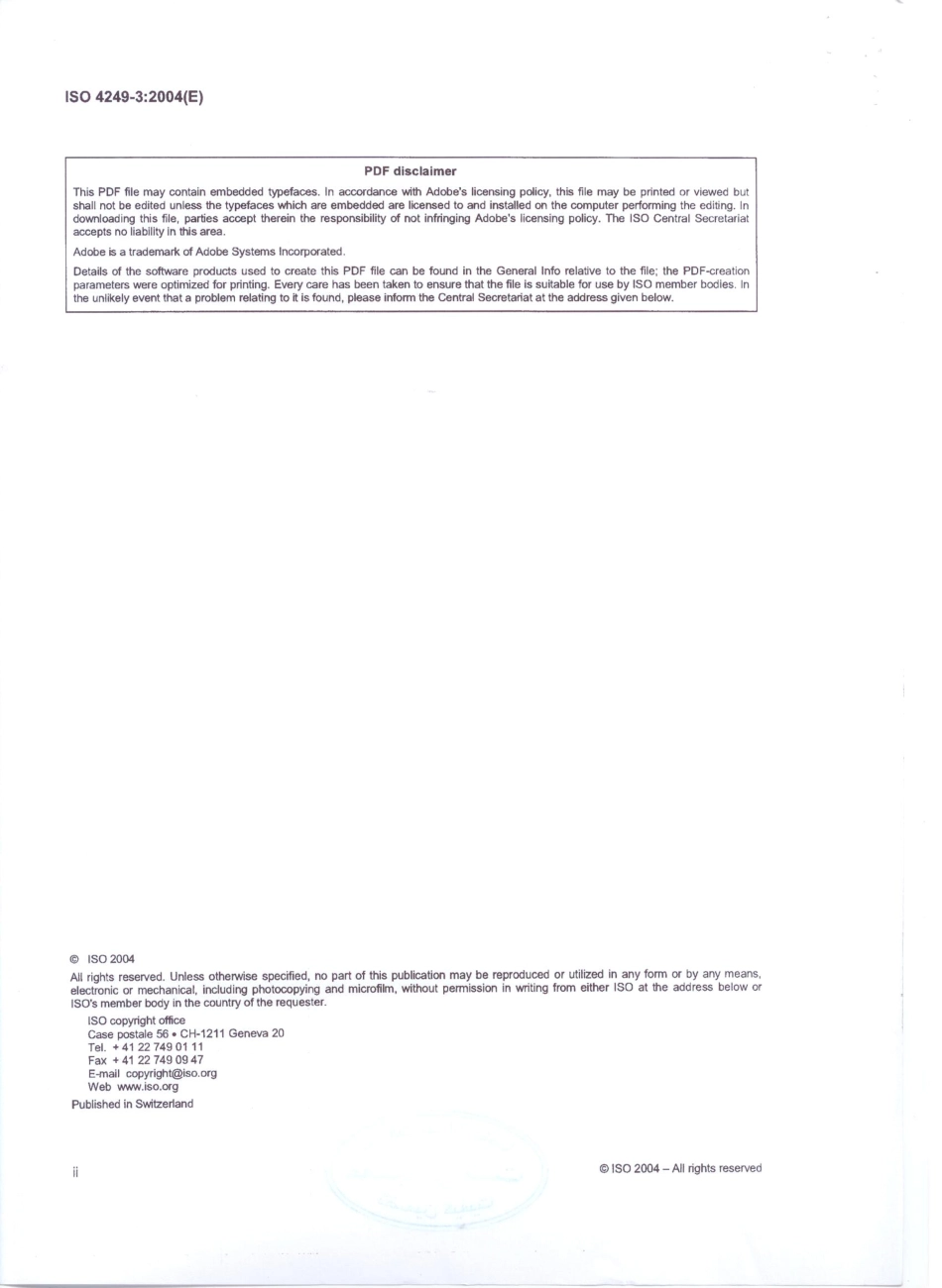 ISO 4249-3    2004.pdf_第1页