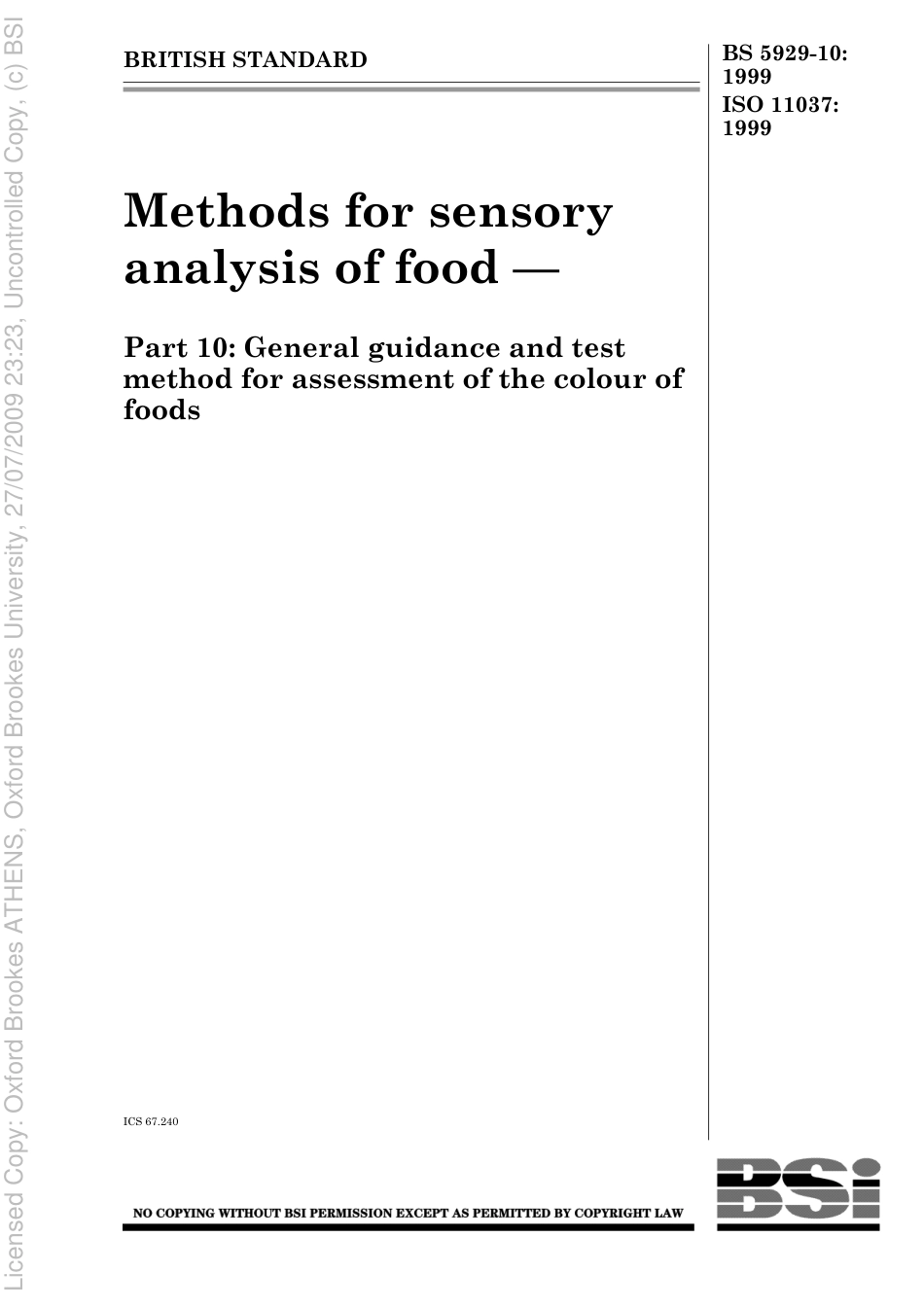 ISO 11037 1999.pdf_第1页