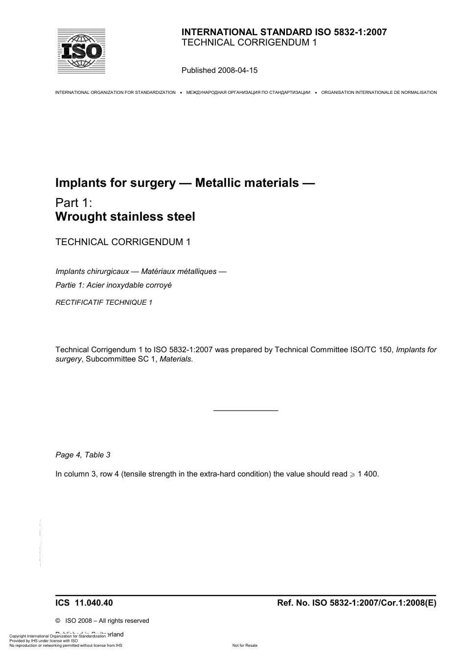 ISO 5832-1-COR 1-2008.pdf_第1页