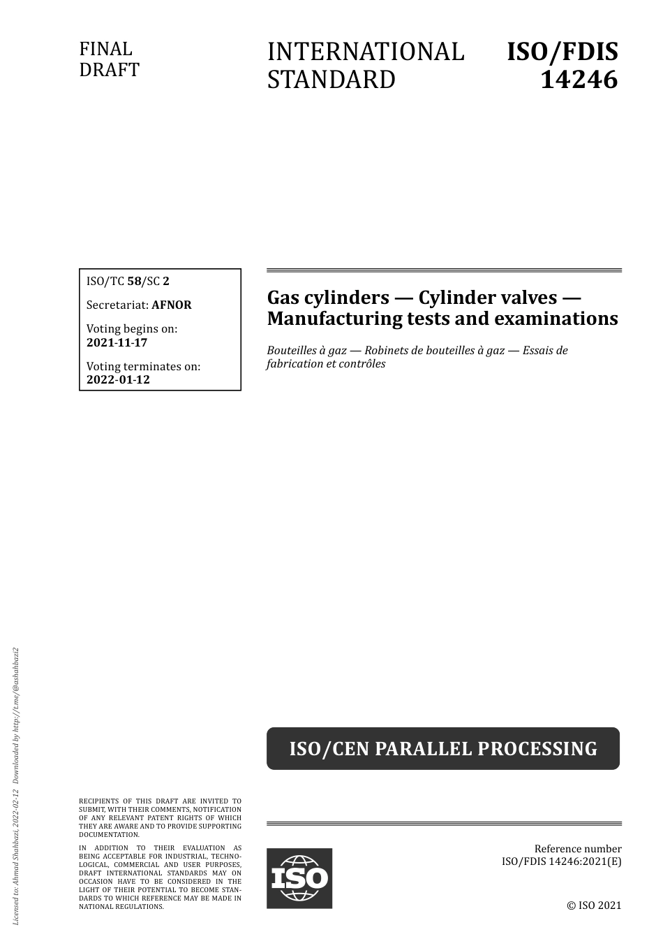 ISO FDIS 14246 2021.pdf_第1页