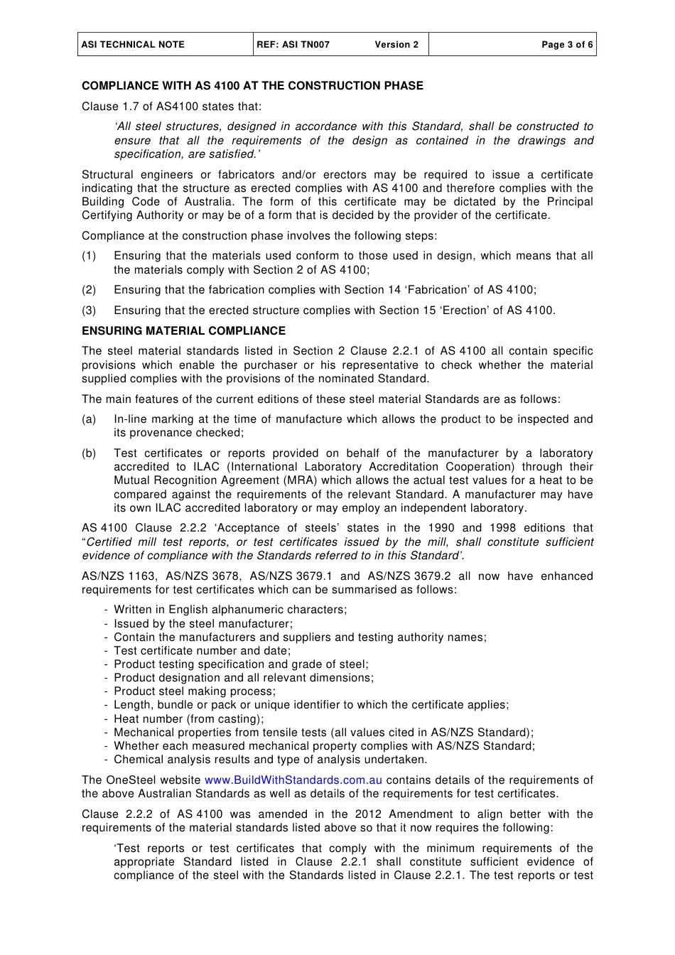 ASI TN007 2012 Compliance Issues and Steel Structures.pdf_第3页