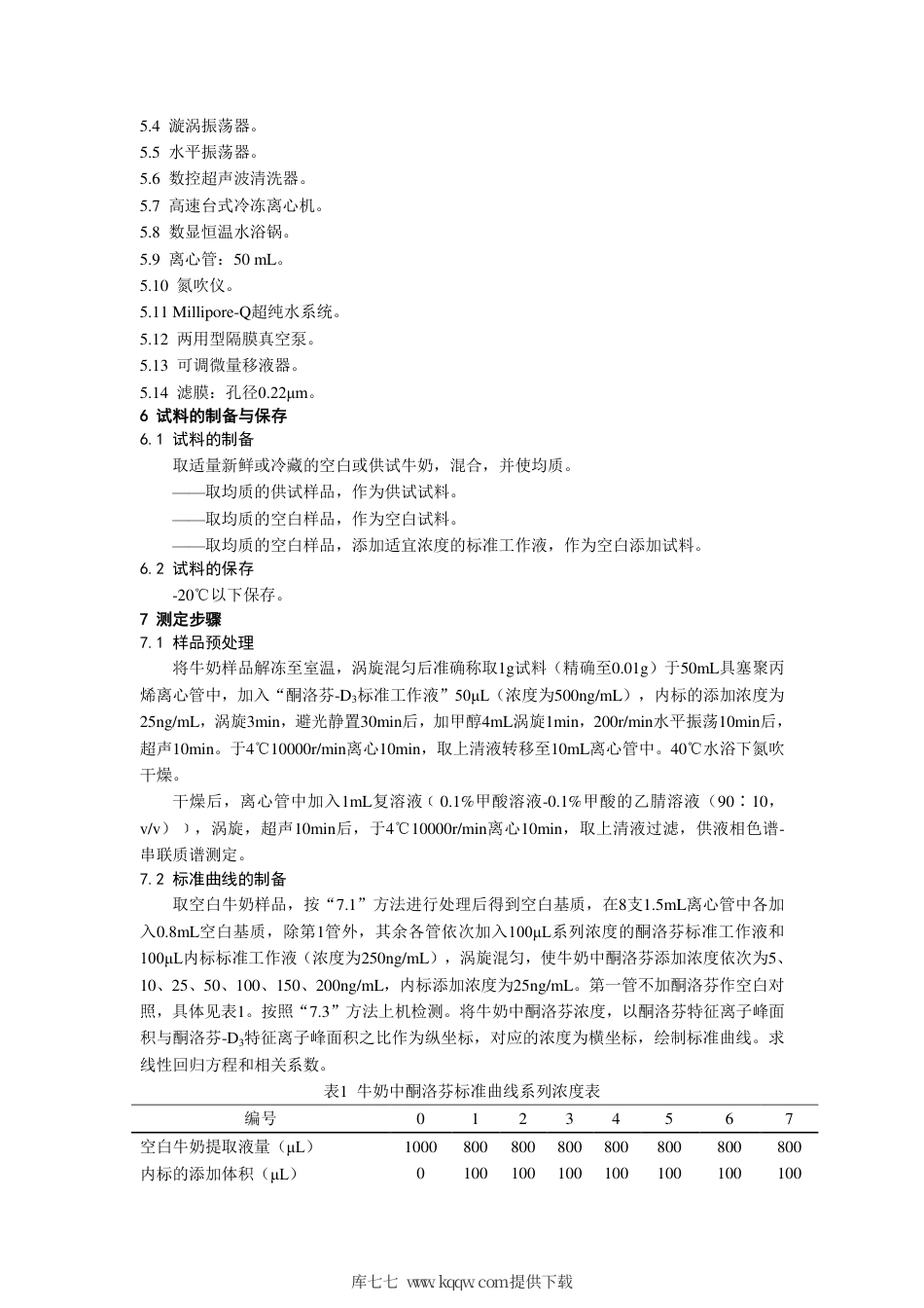 农业农村部公告第327号 酮洛芬每日允许摄入量和最高残留限量标准(试行)及残留检测方法标准(试行).pdf_第3页