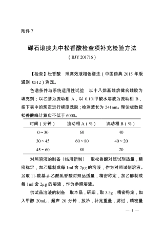 BJY 201716 礞石滚痰丸中松香酸检查项补充检验方法.pdf