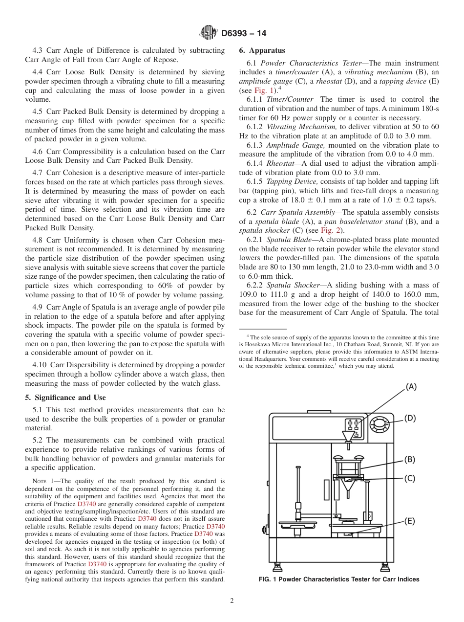 (正版)ASTM D6393_14_Standard_Test_Method_for.pdf_第2页