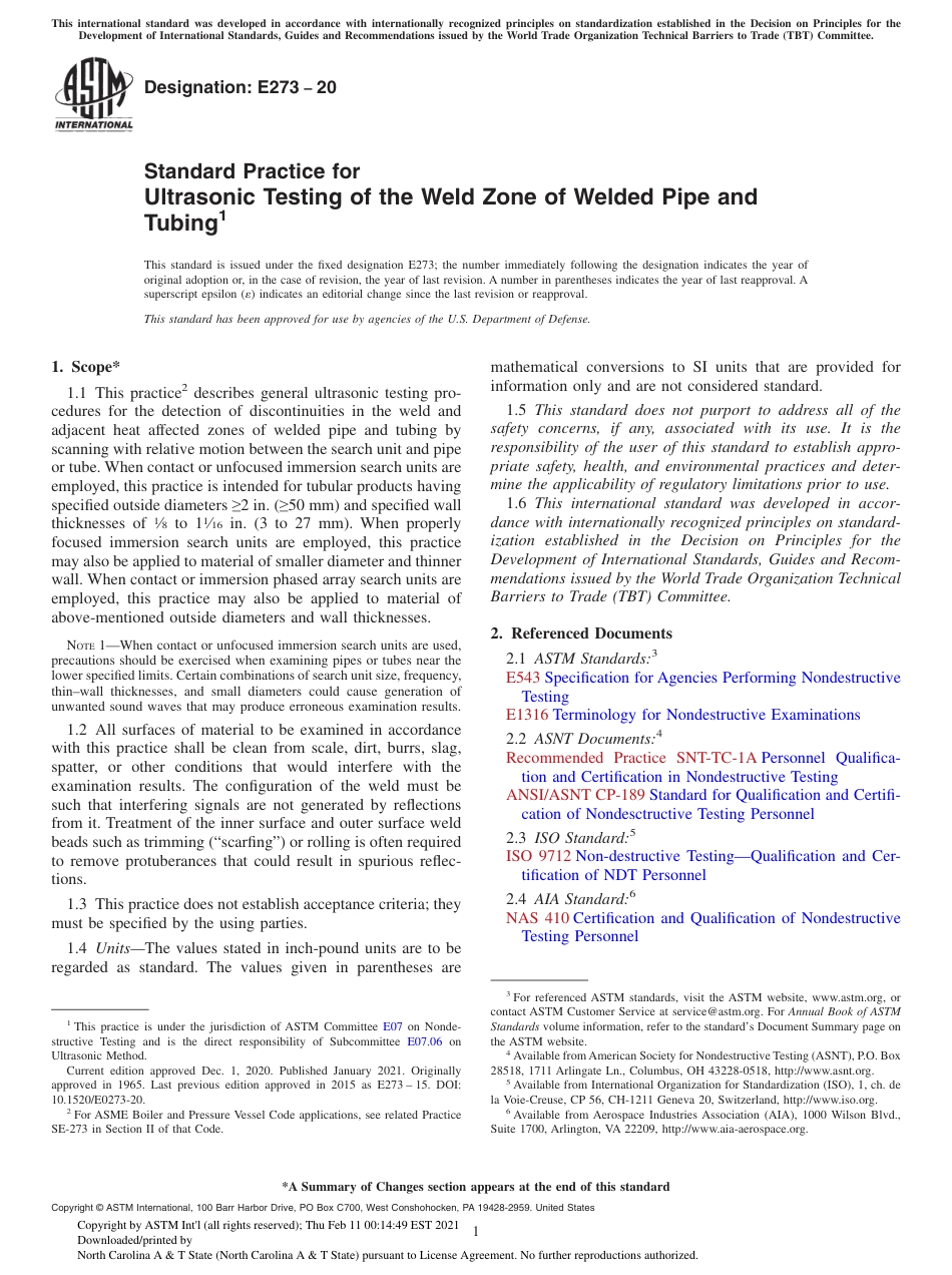 (正版)ASTM E273.4338.pdf_第1页