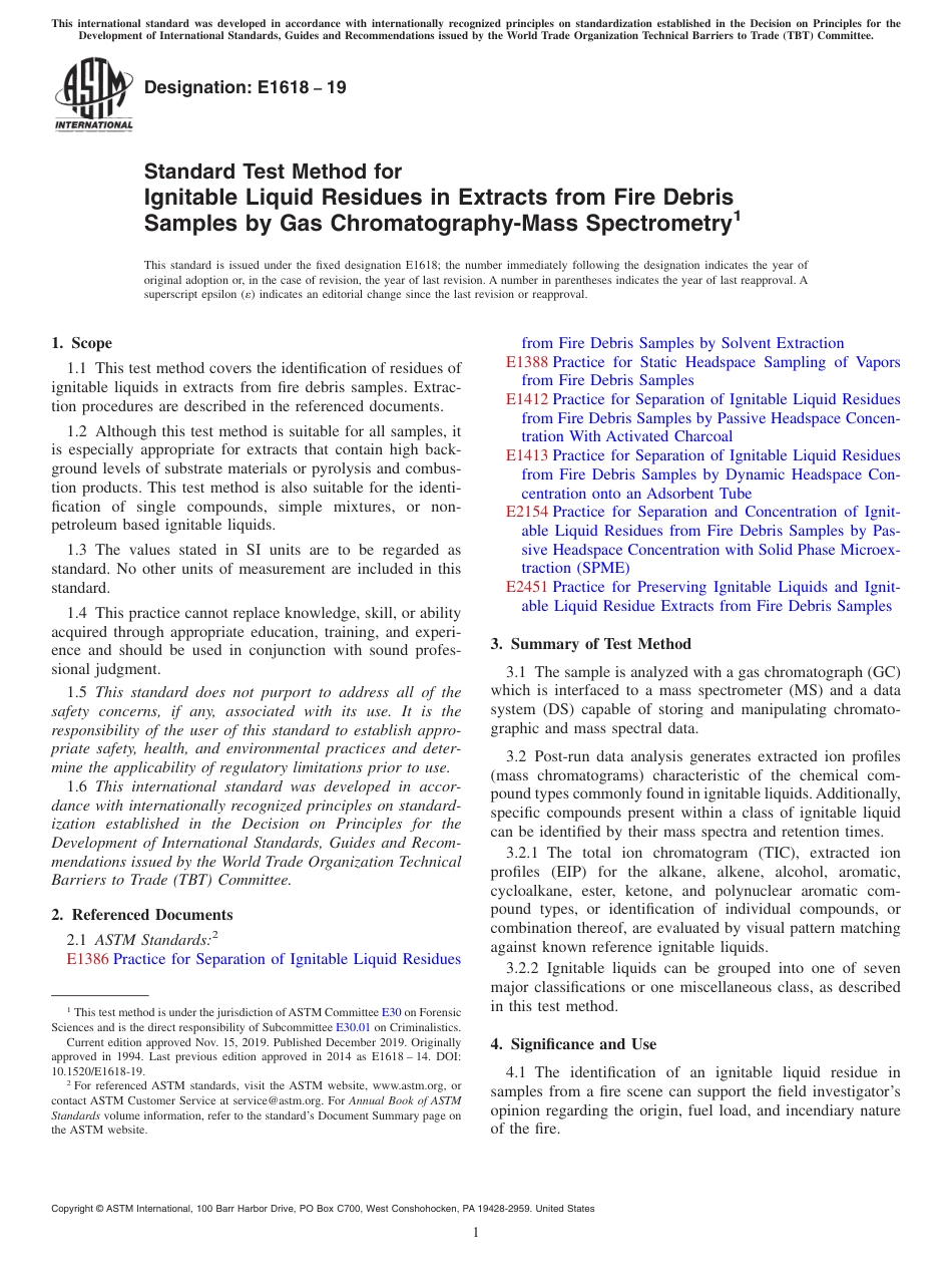 (正版)ASTM E1618-19  14.02.pdf_第1页