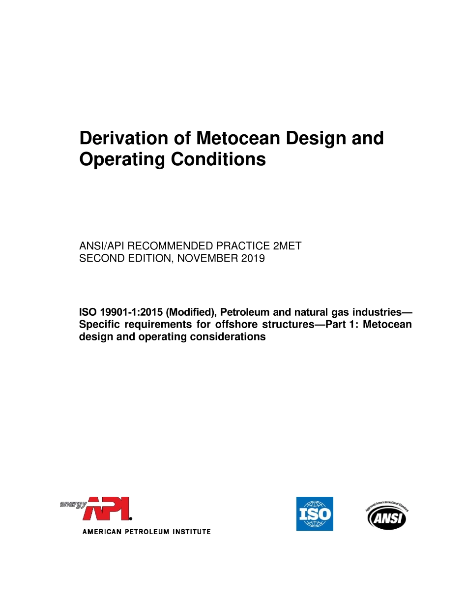 ANSI API RP 2MET-2019.pdf_第1页